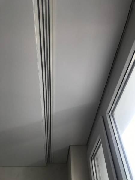 Ниша под карниз в натяжной потолке