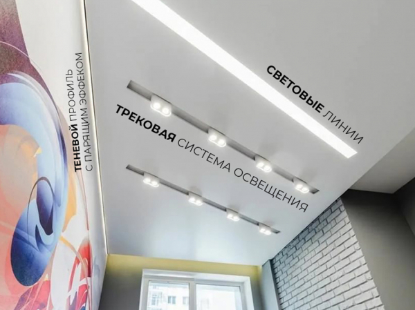 Натяжные потолки в детскую